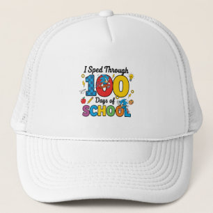 Jag Susade Genom 100 Skoldagar Pojk Spelare  Keps