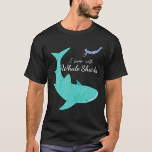 JAG SVAM MED WHALE SHARKS WhaleShark Snorkel T Shirt