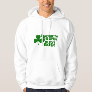 Jag svär till den BERUSADE I-förmiddagen inte Hoodie