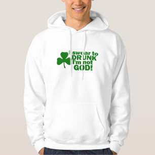 Jag svär till den berusade I-förmiddagen inte Sweatshirt