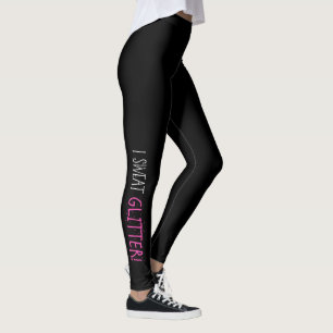 Jag svenskar "GLITTER!" Leggings