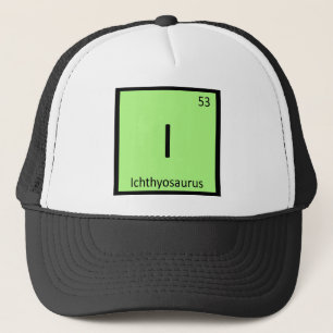 Jag - Symbol för IchthyosaurusDinosaurkemi Keps