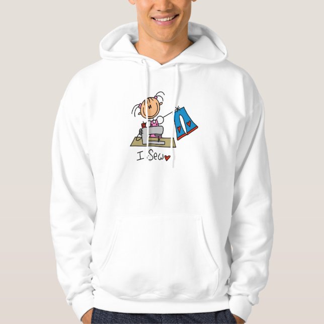 Jag syr sweatshirt (Framsida)