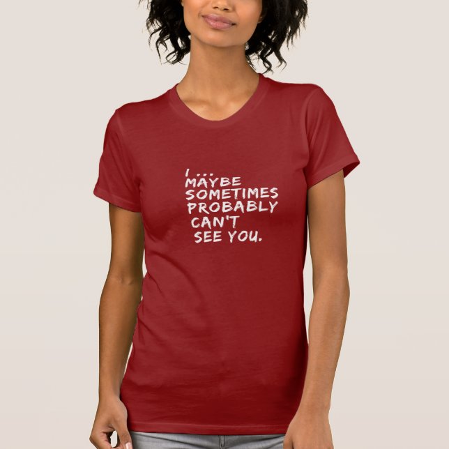 Jag... T Shirt (Framsida)