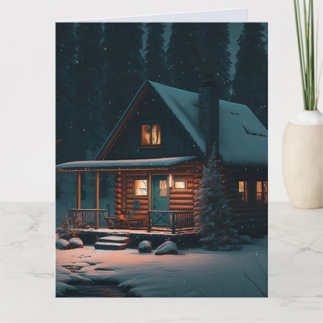 JAG TACKAR GUD VID VARJE TANKE PÅ ERT STUGA KORT (Framsida)