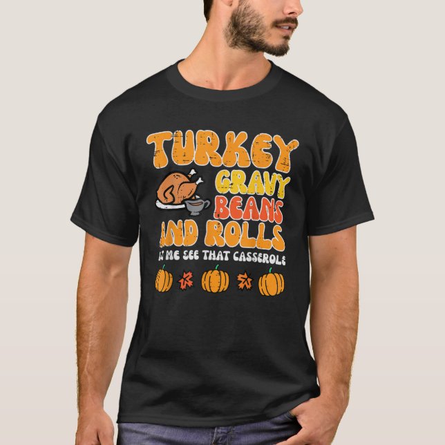 Jag tackar Turkiet för stora bönor. T Shirt (Framsida)