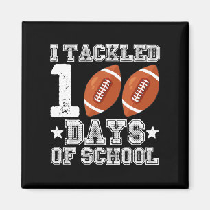 Jag Tacklade 100 Dagar Skolfotboll Magnet