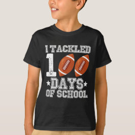 Jag Tacklade 100 Dagar Skolfotboll T Shirt