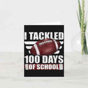 Jag Tacklade 100 Dagars Skolfotboll 100:e Dagen Te Kort