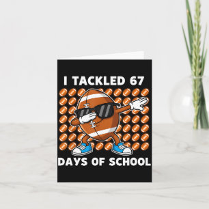 Jag Tacklade 67 Dagar Av Skolan 67 Meme Fotboll Hu Kort