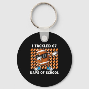 Jag Tacklade 67 Dagar Av Skolan 67 Meme Fotboll Hu Nyckelring