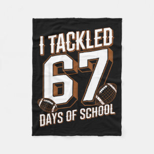 Jag Tacklade 67 Dagar Av Skolan Roligt Sex Sju Mem Fleecefilt
