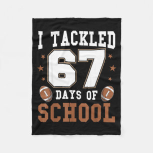 Jag Tacklade 67 Dagar På Skolan Roligt Sex Sju Mem Fleecefilt
