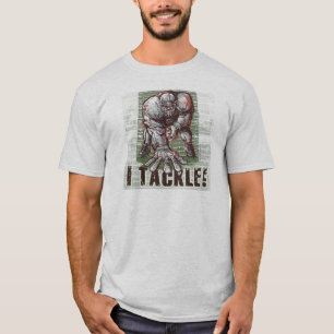 Jag tacklar! FotbollT-tröja T-shirt