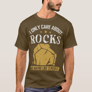 Jag talar bara om Sten-geolog T Shirt