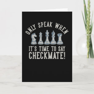 Jag talar bara schack-schack kort