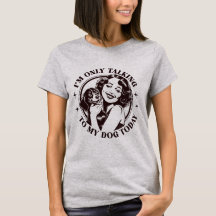 Jag talar bara till min hund i dag