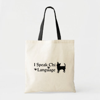 Jag talar Chi Language Tote Bag Tygkasse