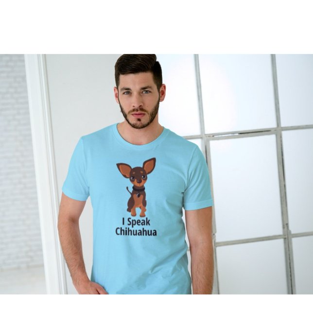 Jag talar Chihuahua T-Shirt (Skapare uppladdad)
