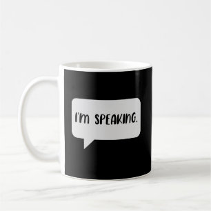 Jag talar citat kaffemugg