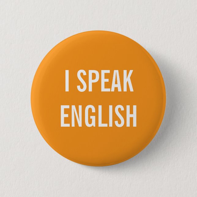 JAG TALAR ENGLISH BUTTON KNAPP (Framsida)