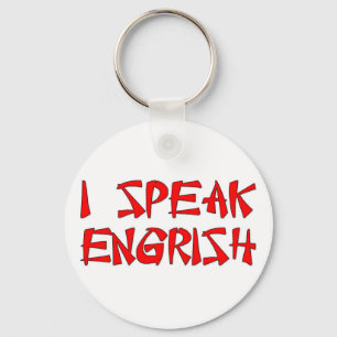 Jag talar Engrish Nyckelring
