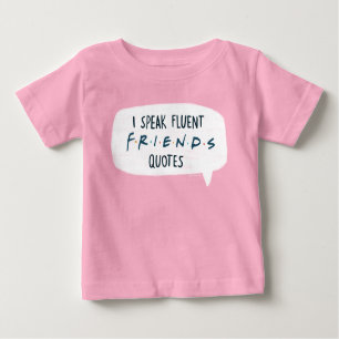Jag talar Fluent FRIENDS™-citat T Shirt