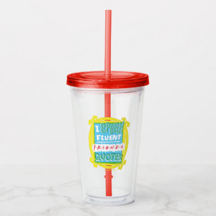 Jag talar Fluent FRIENDS™-offerter - hål Take Away Mugg