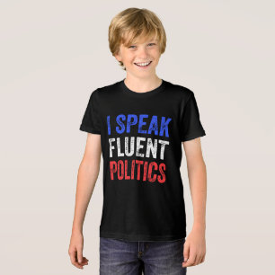 Jag talar Fluent Politik Lundnyj T Shirt