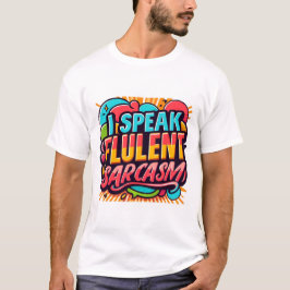 Jag talar Fluent Sarcasm T Shirt