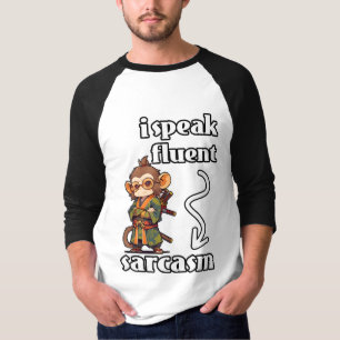 Jag talar Fluent Sarcasm T Shirt