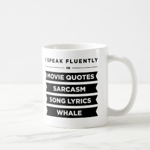 Jag talar Fluently in Kaffemugg