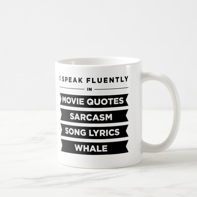 Jag talar Fluently in Kaffemugg (Höger)