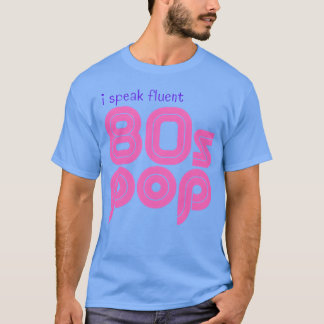 Jag talar flytande 80-tal pop vintage t shirt