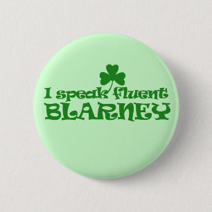 Jag talar flytande BLARNEY Knapp