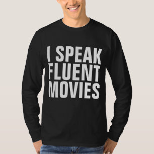 Jag talar flytande film T-shirts