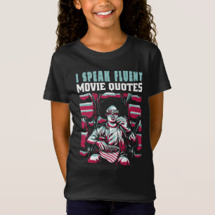 Jag talar flytande filmcitat t shirt