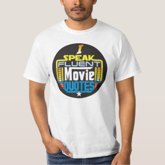 Jag talar flytande filmcitationstecken, skjorta t-shirt