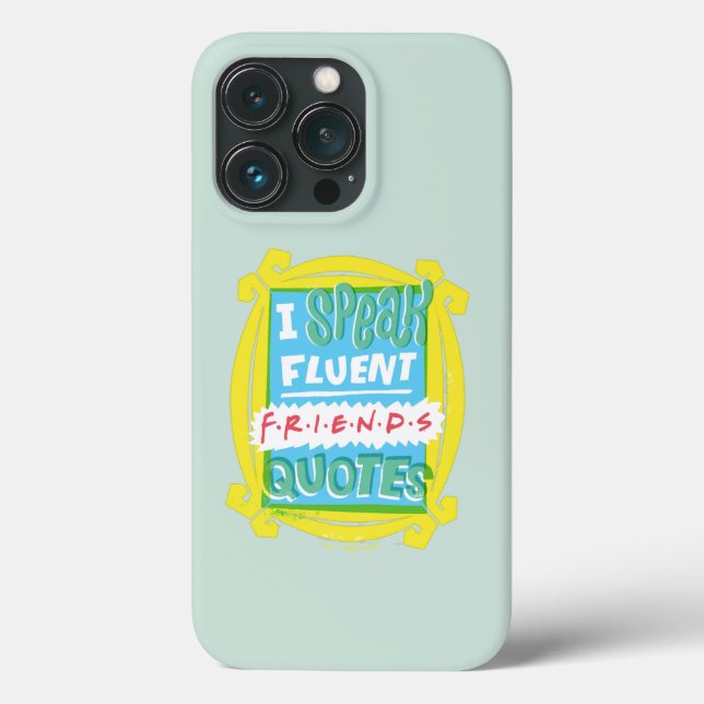 Jag Talar Flytande FRIENDS™ Citat - Peephole (Baksida)