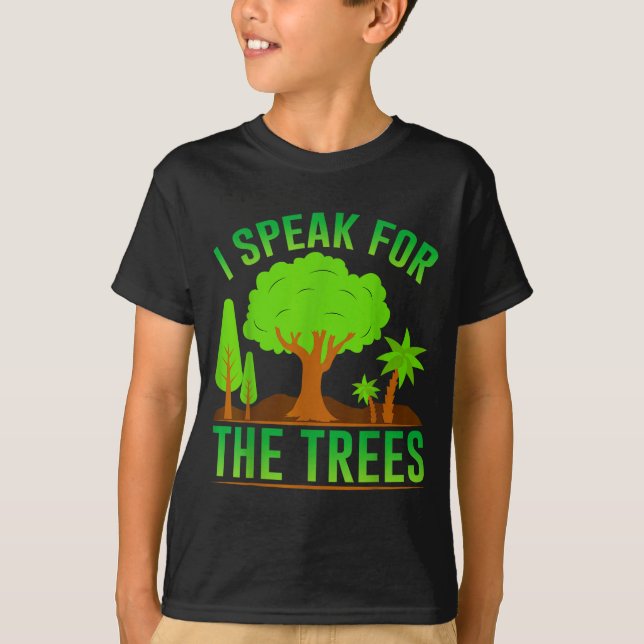 Jag talar för träden _1 t shirt (Framsida)