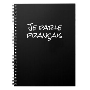 Jag talar Fransk Language Learning Vocabulary Anteckningsbok
