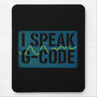 Jag talar G-Code CNC Machinist Programmer Rolig Musmatta