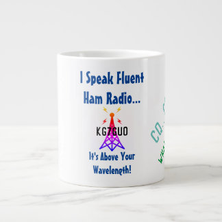 Jag talar Ham Radio Coffee Mugg Jumbo Mugg