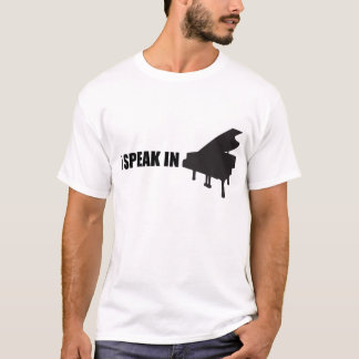 Jag talar i MUSIK Tee Shirt