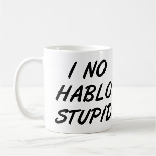 Jag Talar Inte Dumma Rolig Mugg eller Resemugg