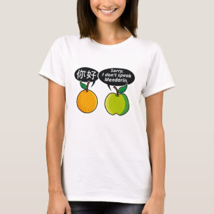 Jag talar inte mandarin t shirt