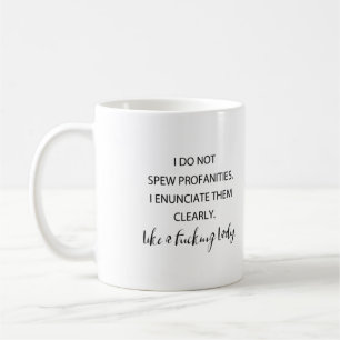 Jag talar inte om vinster som jag tydligt uttrycke kaffemugg