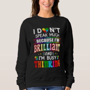 Jag talar inte så briljant Autism Autistic Boys G T Shirt
