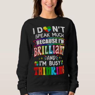 Jag talar inte så briljant Autism Autistic Boys G T Shirt
