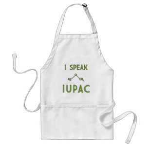 Jag talar IUPAC-förklädet Förkläde